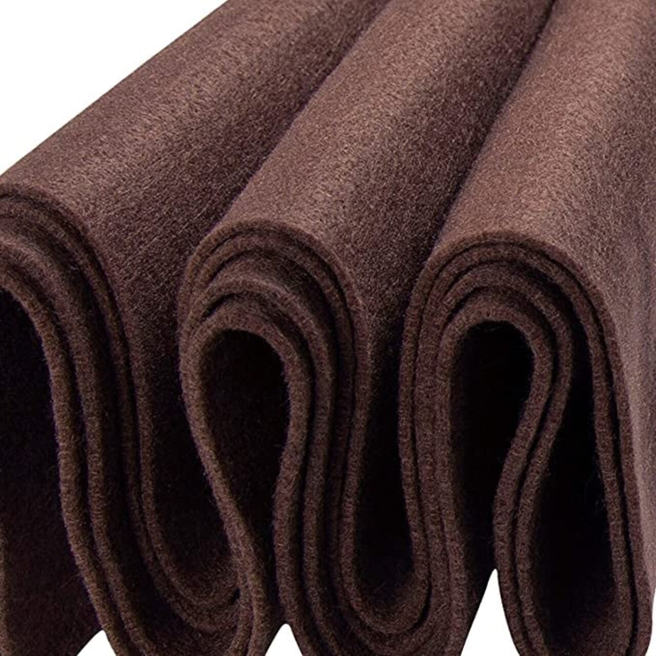 FabricLA Craft Felt Fabric - 72 Inch Wide & 1.6mm Thick Non-Stiff Felt  Fabric by The Yard - Use This Soft Felt Roll for Crafts - Felt Material  Pack - Light Brown